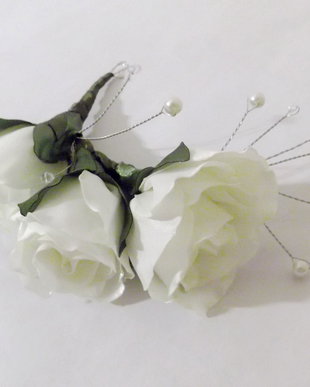 Accesoriu par mireasa - ivory