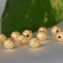 Margele aurite "stardust" 6mm (1)