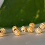 Margele "stardust" aurite 4mm (1)