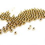 10b Distantiere aurite sfere 3mm (ELGE 025)