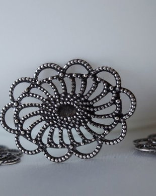 Component argintat antichizat 18x28mm (1)