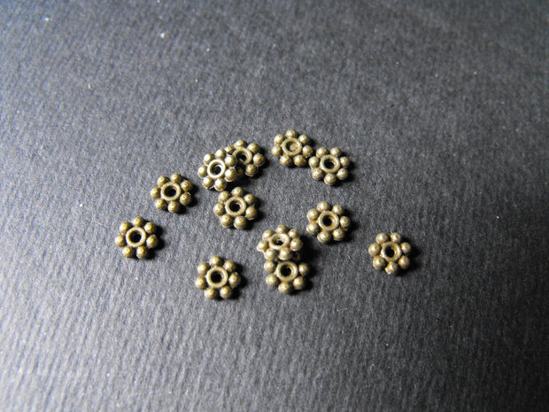 DISTANTIER BRONZ FLORICICA - 5 MM (10 buc.)