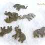 Elefant finisaj bronz aprox 1.5x20x24 mm