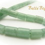 Aventurin verde tub aprox 6x9mm