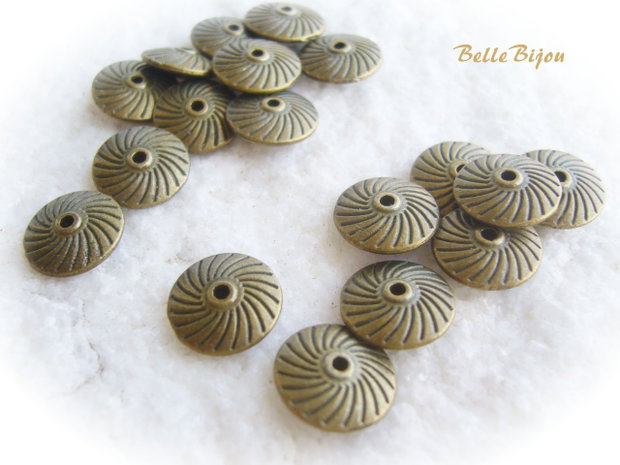 Disc finisaj bronz aprox 4x11 mm