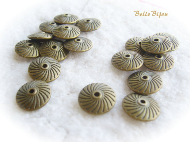 Disc finisaj bronz aprox 4x11 mm