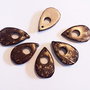 Pandantiv cocos lacrima 24x15mm (ELGE 27)