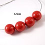 5701 - (2buc) 12mm  Swarovski, perle, red coral