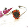 Bratara Black rose