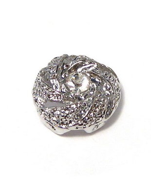 Distantier cu strasuri, 2 siruri, 12 mm