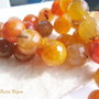 Agate fatetate de aprox 16 mm