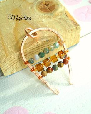 Pandantiv Copper Bow