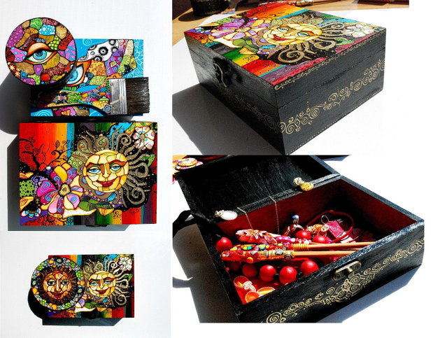 Cutie pentru Bijuterii Indra from Goa Trance Collection