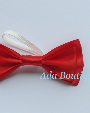 Mini papion elegant rosu