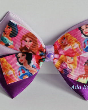 Agrafa printese Disney lila/mov