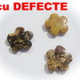 Set cu DEFECTE din 3 flori mari de ocean jasper de aprox 6.5x30 mm