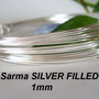 Sarma silver filled, soft, 1mm (0.5)