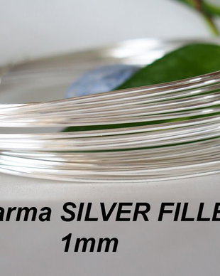 Sarma silver filled, soft, 1mm (0.5)