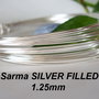 Sarma silver filled, soft, 1.25mm (0.5)