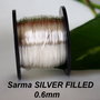 Sarma silver filled, soft, 0.6mm (1)