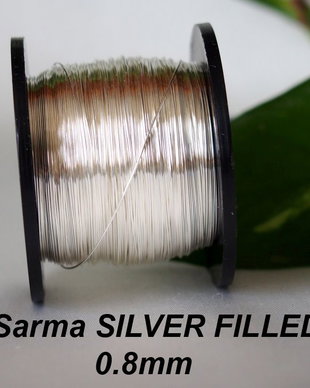 Sarma silver filled, soft, 0.8mm (0.5)