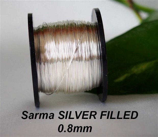 Sarma silver filled, soft, 0.8mm (0.5)