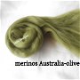 lana fina Australia-verde olive-25g