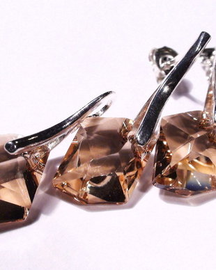 Pandantiv si cercei din Cristale Swarovski cosmic diamond  PA153, CE153