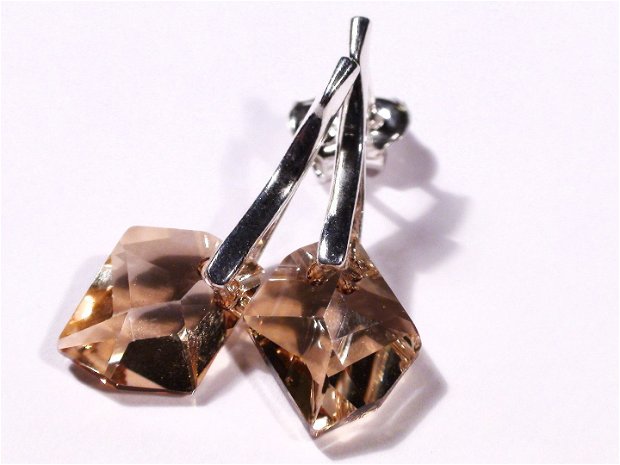 Pandantiv si cercei din Cristale Swarovski cosmic diamond  PA153, CE153
