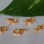 Inchizatoare aurita, tip lobster, 10.6x6.7mm (1)