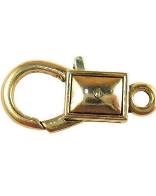 Inchizatoare lobster,aurie, 14x27 mm