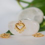 Drop aurit 9x10mm (2)