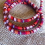Snur bumbac model tribal 6mm  (50cm) (NIKG 22)