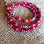 Snur bumbac model tribal 6mm  (50cm) (NIKG 23)