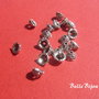 (10 bucati) Capacel mic cu volane aprox 4x6.5 mm