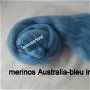 lana fina Australia-bleu inchis-25g
