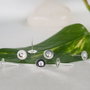 Baza cercei argintate, 6mm (2per)