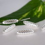 Margele argintate filigram 19x5mm (2)