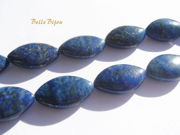 "Frunze" din lapis lazuli grad A de aprox 6x12x20 mm