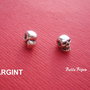 Craniu din argint aprox 4x5x6.5 mm
