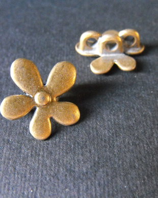 DISTANTIER BRONZ 3 ORIFICII - 20 X 19 MM