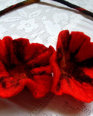 Colier "Poppies"