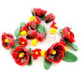 Hibiscus rosu - colier