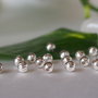 Margele argintate 5mm (2)