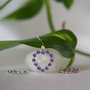 Drop, Swarovski crystal , tanzanite, 13x12mm-14x13mm (1)