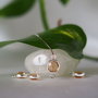 Link Swarovski crystal, argintat 6.3mm (1)