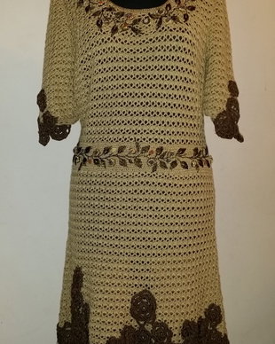 rochie crosetata
