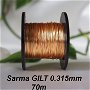 Sarma GILT, 0.315mm (70m)