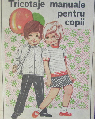 carte modele tricotaje pentru copii