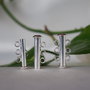 Inchizatoare tub, argintata 6x21mm (1)